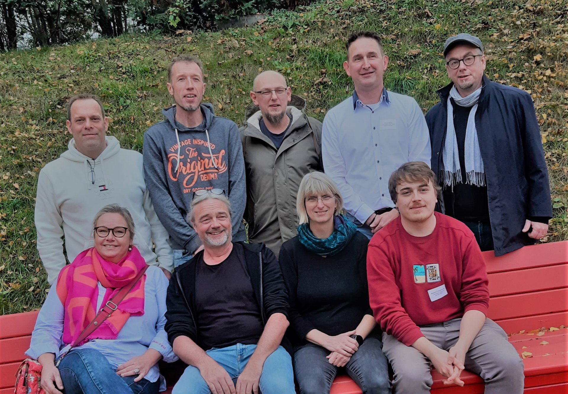 Ein Gruppenbild der Mitarbeitervertretung 