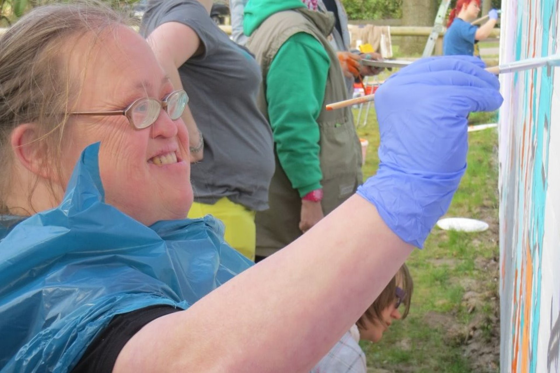 Malen unter freiem Himmel