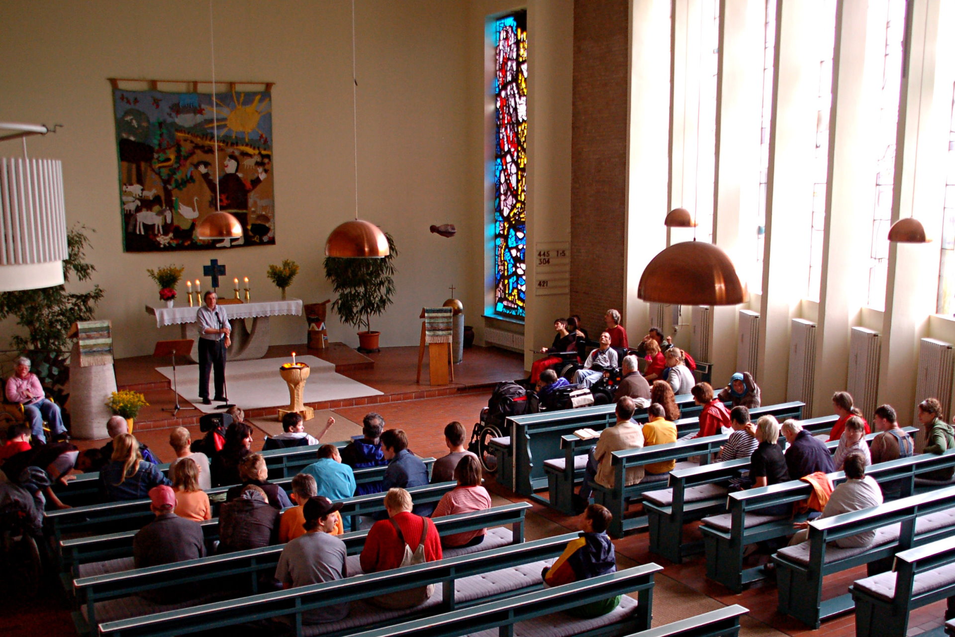 Gottesdienst in der Martins-Kirche