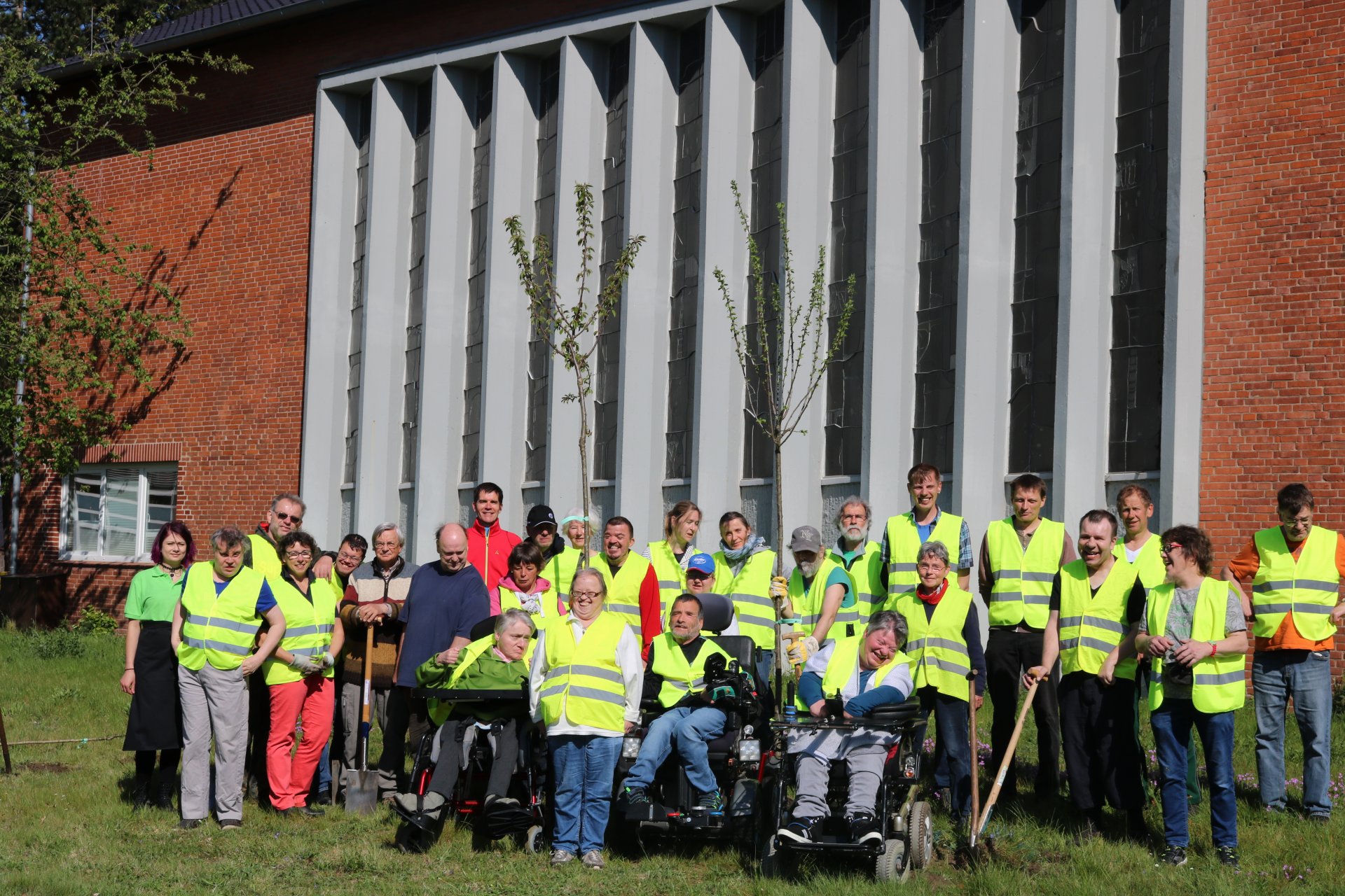 Die fleißigen Gärtnerinnen und Gärtner