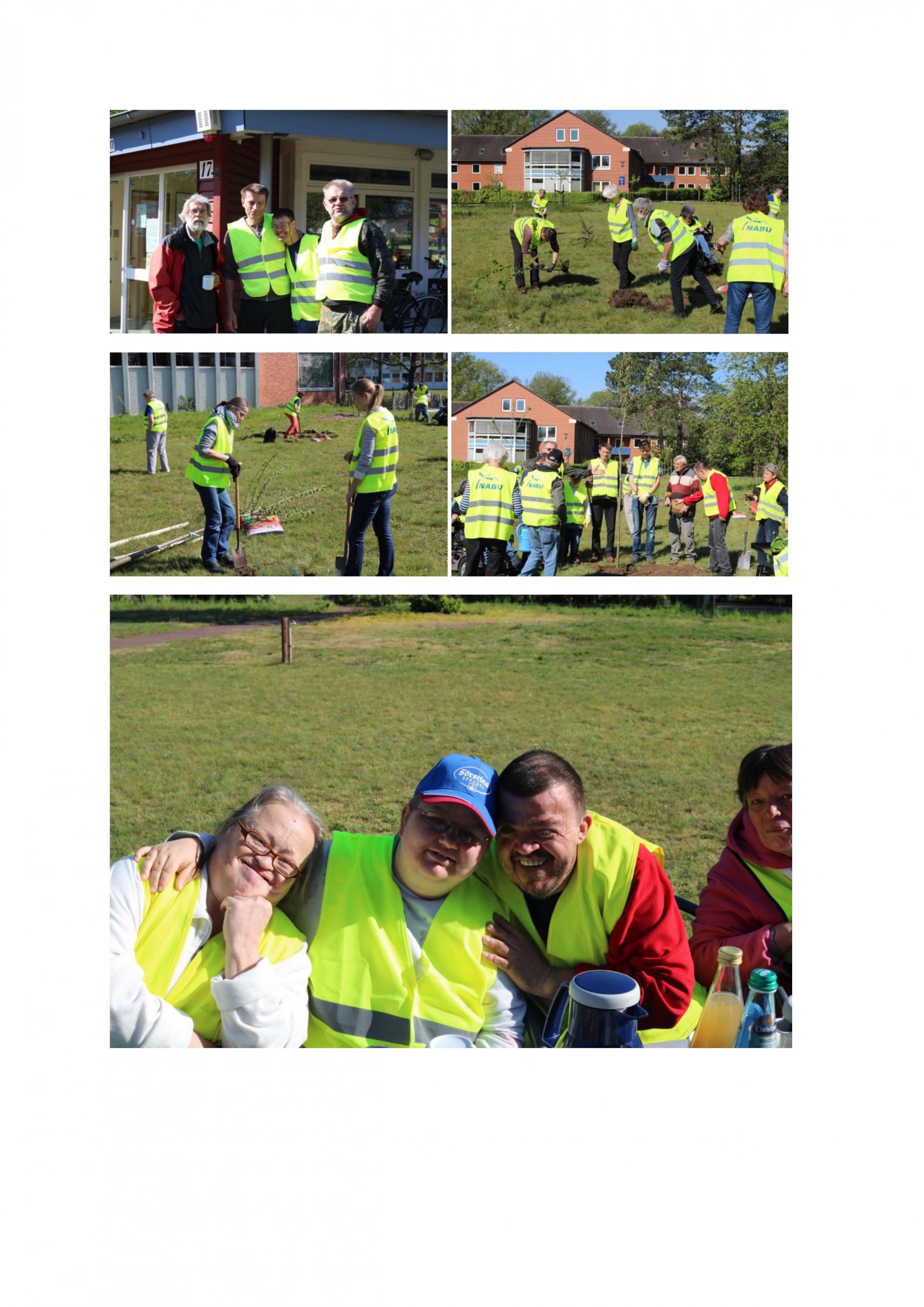 Fröhliche Gesichter