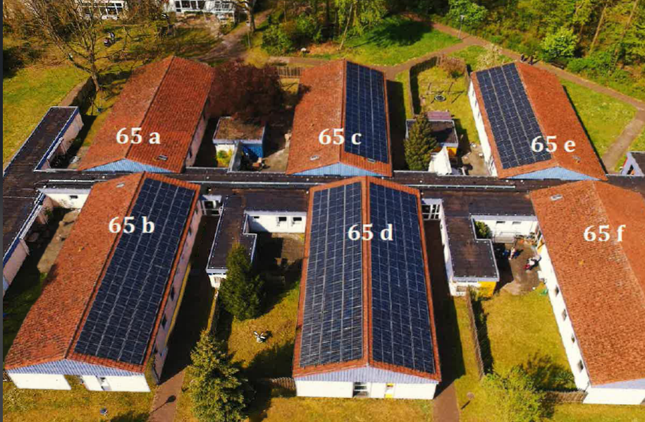 Dächer im Neuenkirchener Weg