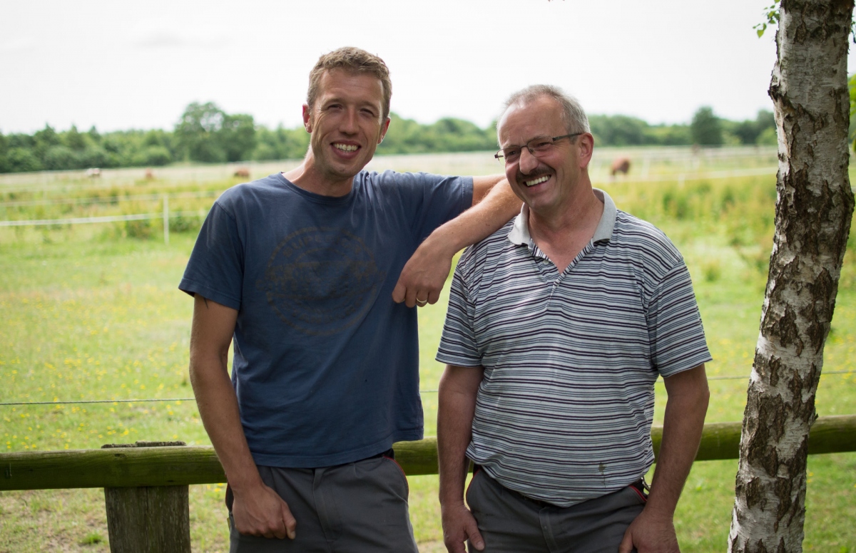 Johannes Gieschen und Klaus Holsten